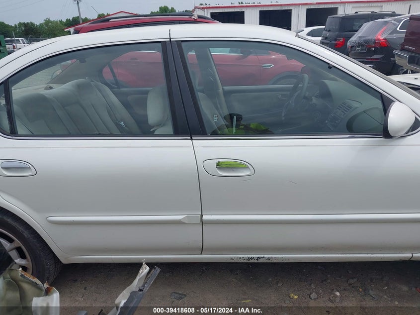 2000 Nissan Maxima Gle/Gxe/Se VIN: JN1CA31D6YT701927 Lot: 39418608