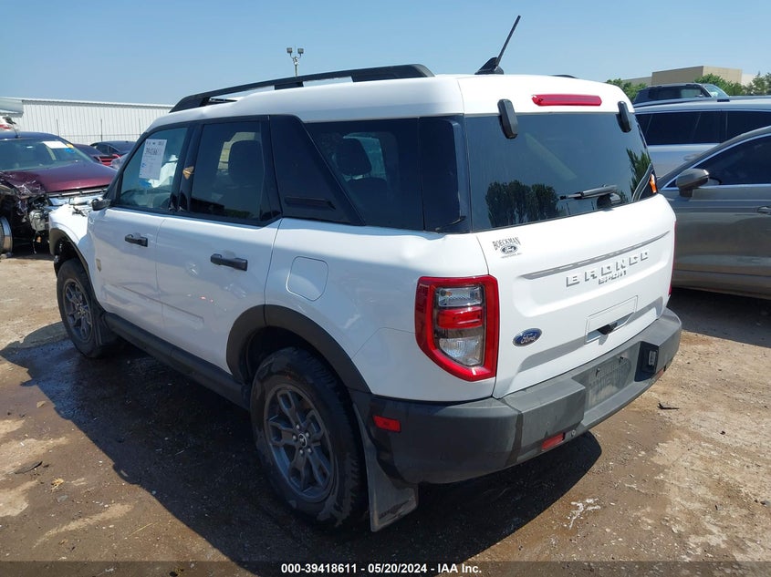 2023 Ford Bronco Sport Big Bend VIN: 3FMCR9B60PRD56527 Lot: 39418611