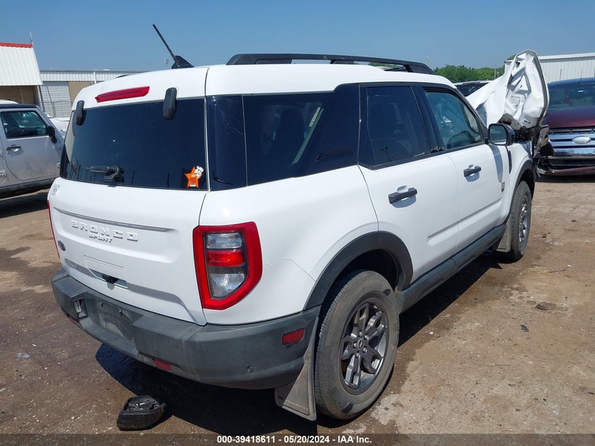 2023 Ford Bronco Sport Big Bend VIN: 3FMCR9B60PRD56527 Lot: 39418611
