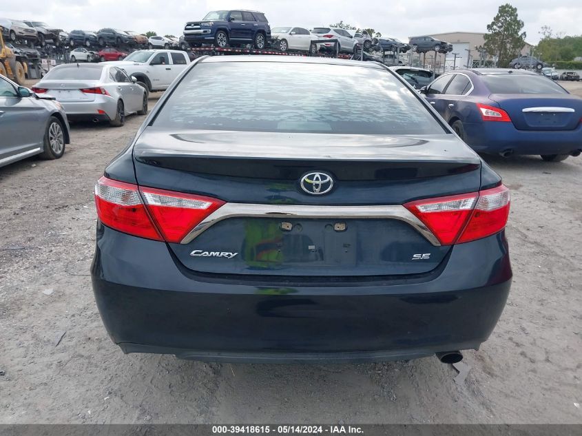 2016 Toyota Camry Se VIN: 4T1BF1FK3GU125790 Lot: 39418615