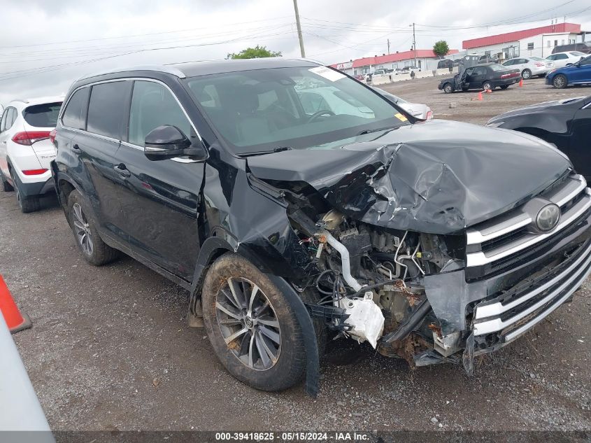 2017 Toyota Highlander Xle VIN: 5TDJZRFH4HS412992 Lot: 39418625