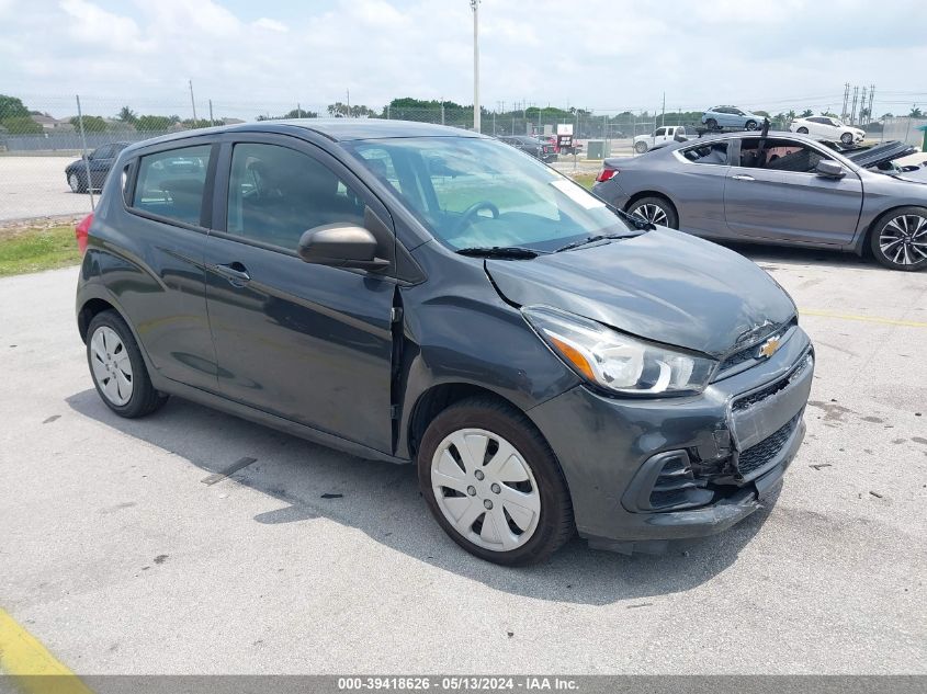 2017 Chevrolet Spark Ls Cvt VIN: KL8CB6SA4HC758409 Lot: 39418626