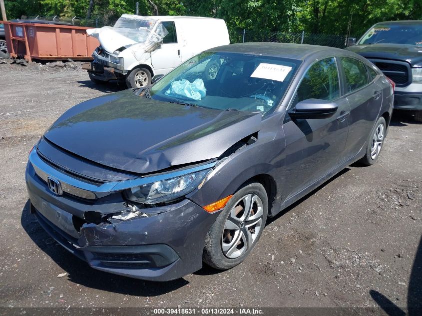 2016 Honda Civic Lx VIN: 2HGFC2F50GH557773 Lot: 39418631