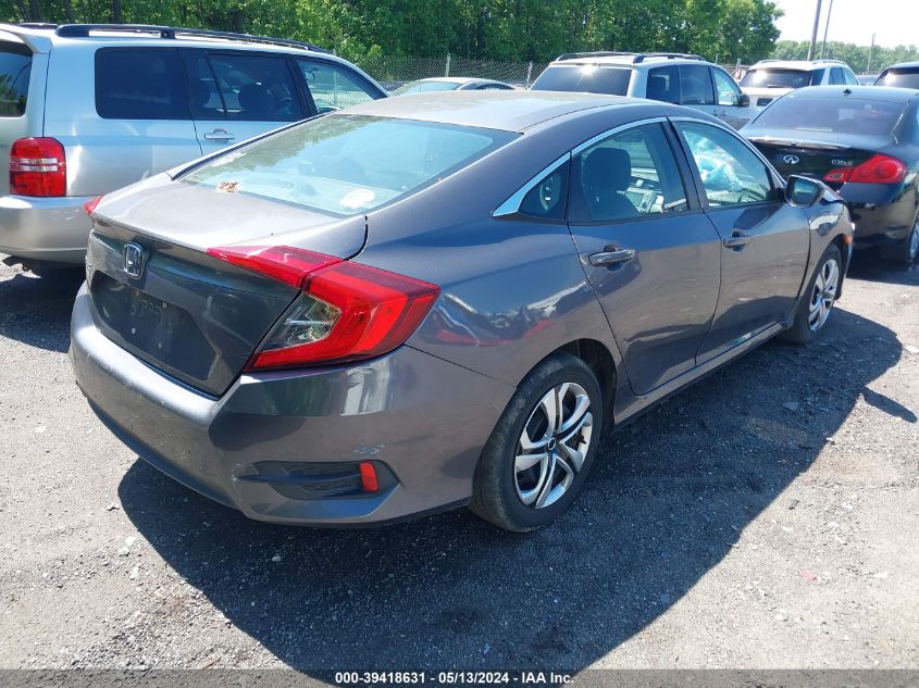 2016 Honda Civic Lx VIN: 2HGFC2F50GH557773 Lot: 39418631