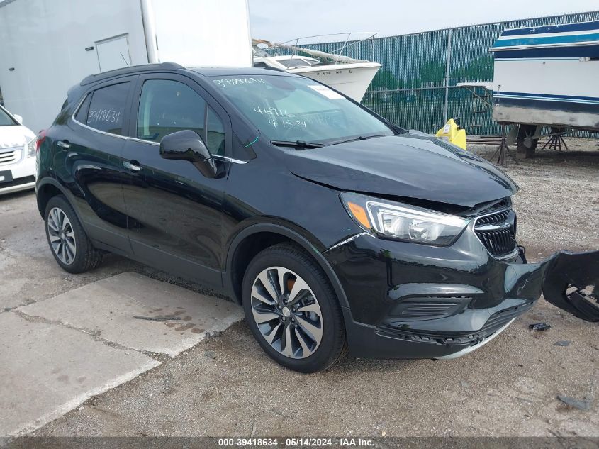 2022 Buick Encore Awd Preferred VIN: KL4CJESM9NB522347 Lot: 39418634