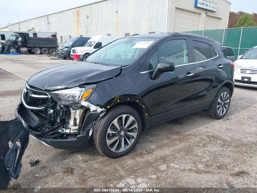 VIN KL4CJESM9NB522347 2022 BUICK ENCORE PREFERRED