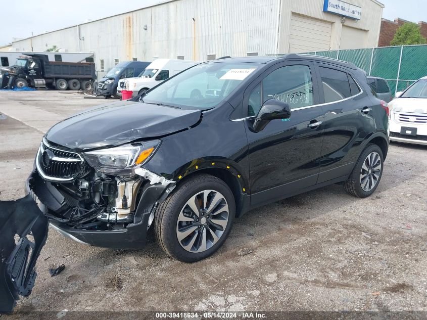 2022 Buick Encore Awd Preferred VIN: KL4CJESM9NB522347 Lot: 39418634