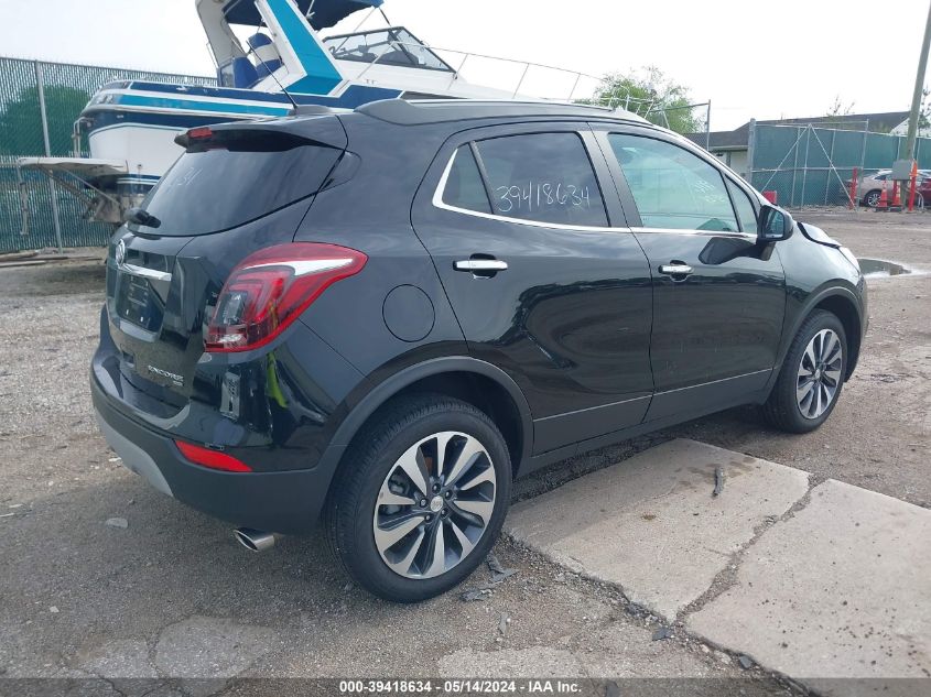 2022 Buick Encore Awd Preferred VIN: KL4CJESM9NB522347 Lot: 39418634