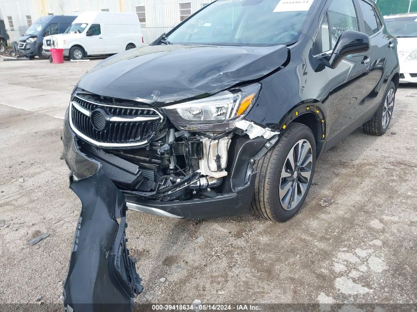 2022 Buick Encore Awd Preferred VIN: KL4CJESM9NB522347 Lot: 39418634