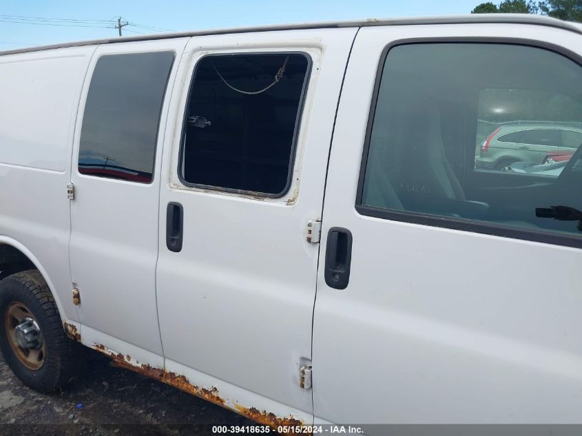 2009 Chevrolet Express 2500 Work Van VIN: 1GCGG25K491129124 Lot: 39418635