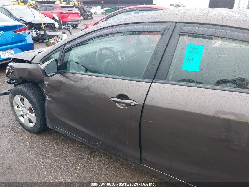 2017 Kia Forte Lx VIN: 3KPFL4A78HE149442 Lot: 39418636