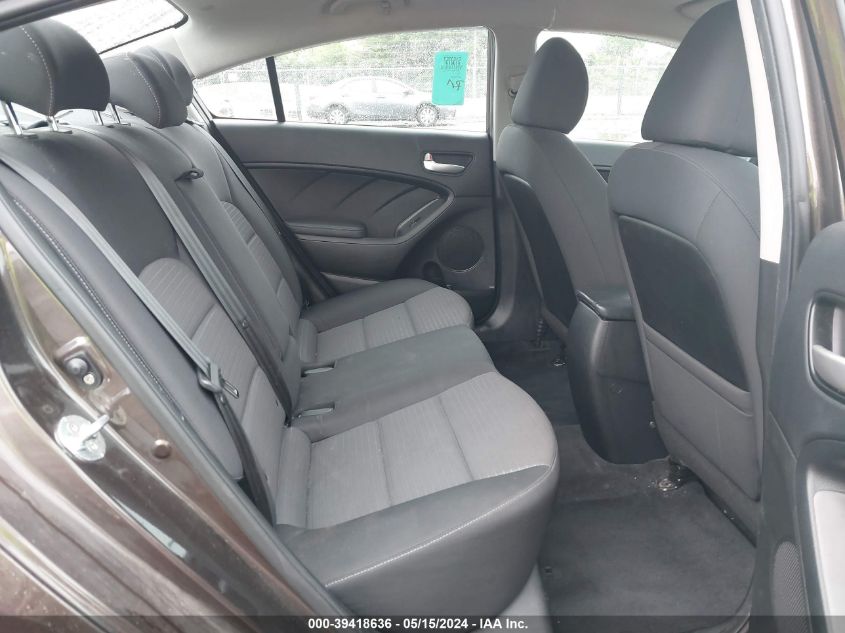 2017 Kia Forte Lx VIN: 3KPFL4A78HE149442 Lot: 39418636