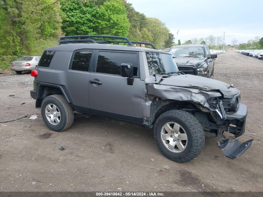 2008 Toyota Fj Cruiser VIN: JTEBU11F680105204 Lot: 39418642