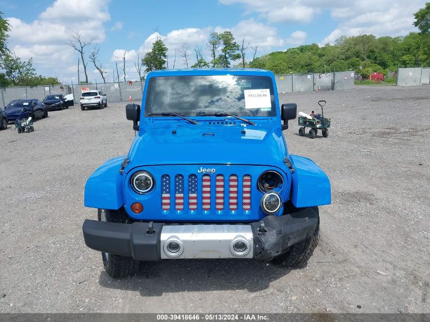 2012 Jeep Wrangler Unlimited Sahara VIN: 1C4HJWEG9CL152063 Lot: 39418646