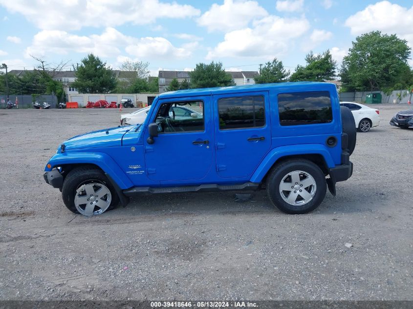 2012 Jeep Wrangler Unlimited Sahara VIN: 1C4HJWEG9CL152063 Lot: 39418646