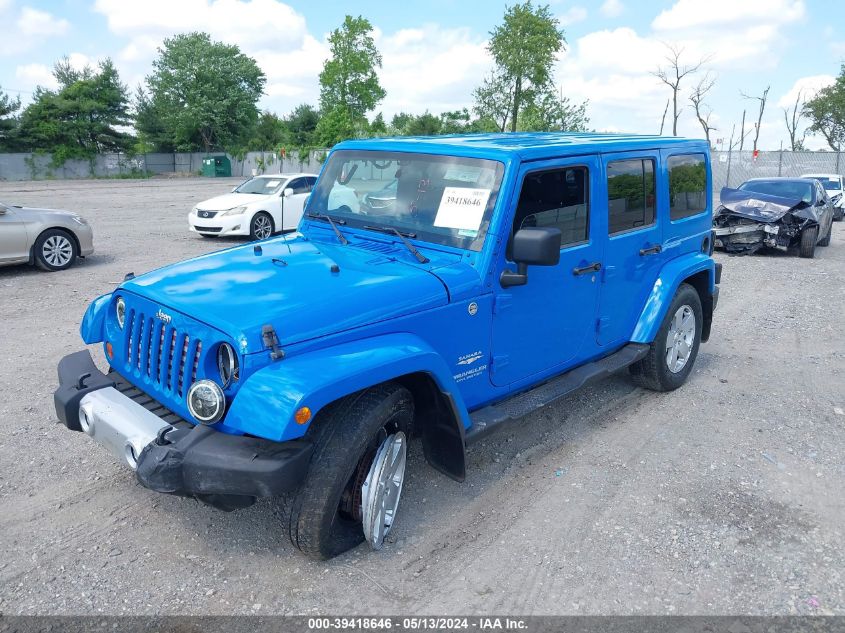 2012 Jeep Wrangler Unlimited Sahara VIN: 1C4HJWEG9CL152063 Lot: 39418646