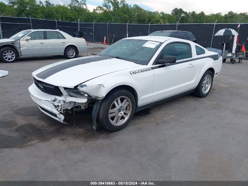 2007 Ford Mustang V6 Deluxe/V6 Premium VIN: 1ZVFT80NX75260315 Lot: 39418663