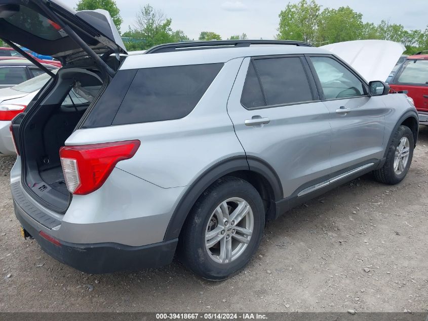 2020 Ford Explorer Xlt VIN: 1FMSK8DH6LGC98207 Lot: 39418667