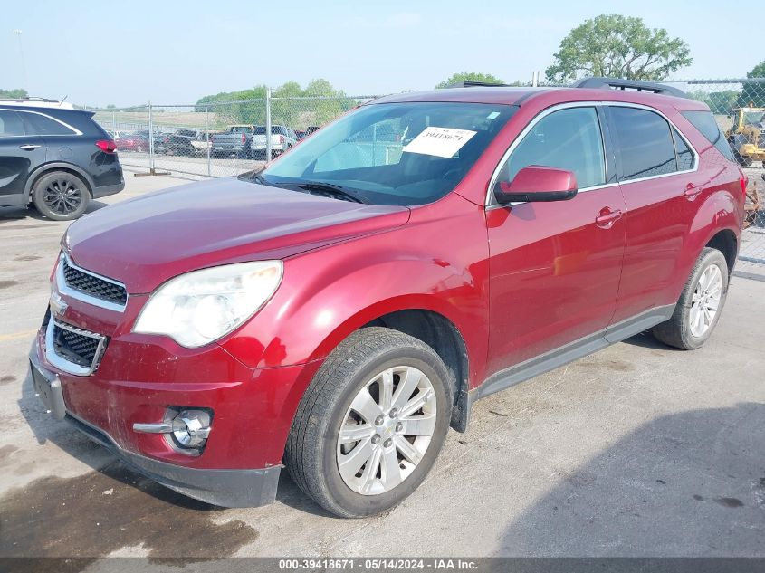 2011 Chevrolet Equinox 2Lt VIN: 2CNFLNE59B6410059 Lot: 39418671