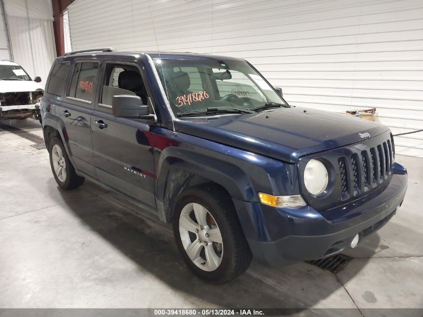 2013 Jeep Patriot Latitude VIN: 1C4NJPFB0DD208222 Lot: 39418680