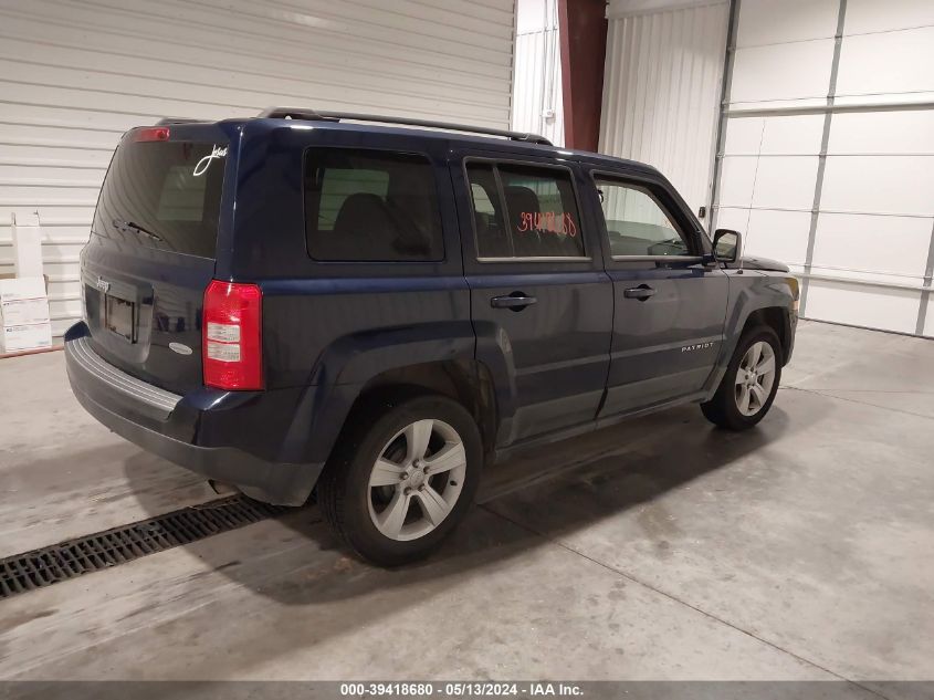 2013 Jeep Patriot Latitude VIN: 1C4NJPFB0DD208222 Lot: 39418680