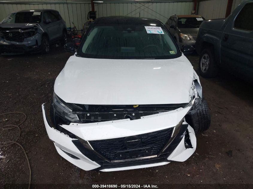 2020 Nissan Sentra Sr Xtronic Cvt VIN: 3N1AB8DV8LY225525 Lot: 39418690