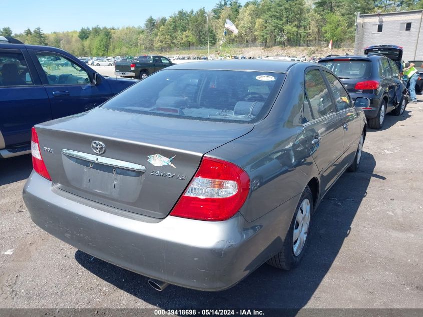 2004 Toyota Camry Le VIN: 4T1BE30K94U842830 Lot: 39418698