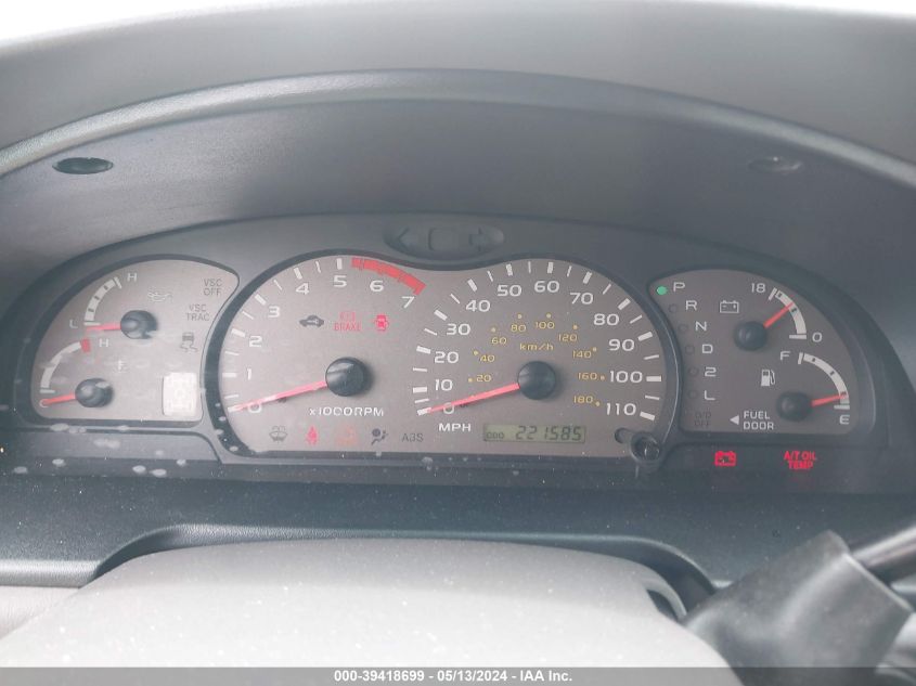 2002 Toyota Sequoia Limited V8 VIN: 5TDBT48A72S132502 Lot: 39418699