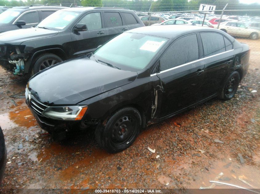 2017 Volkswagen Jetta S VIN: 3VW2B7AJ7HM412876 Lot: 39418703