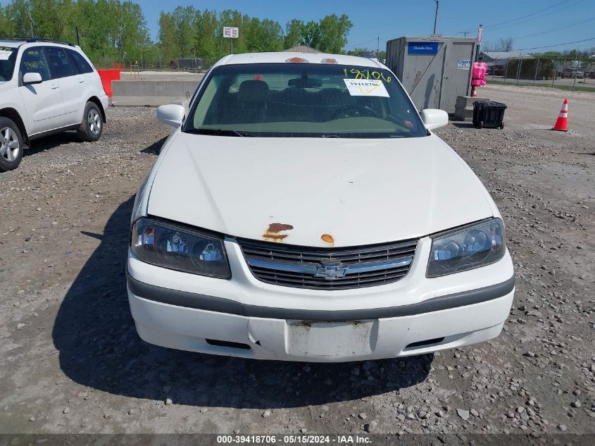 2003 Chevrolet Impala VIN: 2G1WF55K239346652 Lot: 39418706