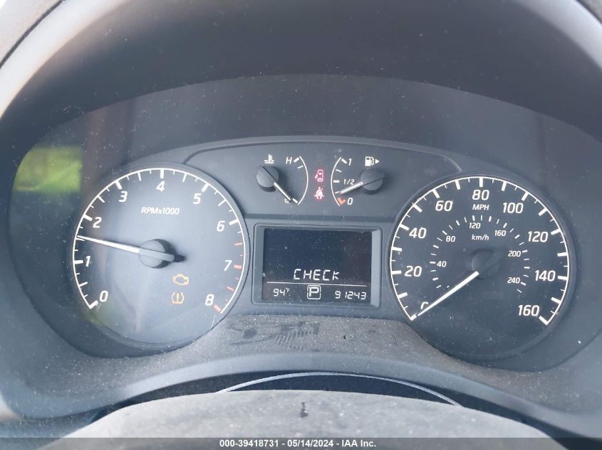 2016 Nissan Sentra S VIN: 3N1AB7AP4GY284500 Lot: 39418731