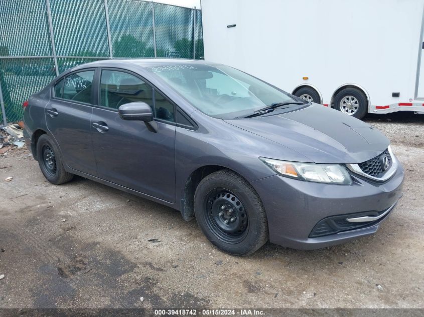 2015 Honda Civic Lx VIN: 19XFB2F58FE102844 Lot: 39418742