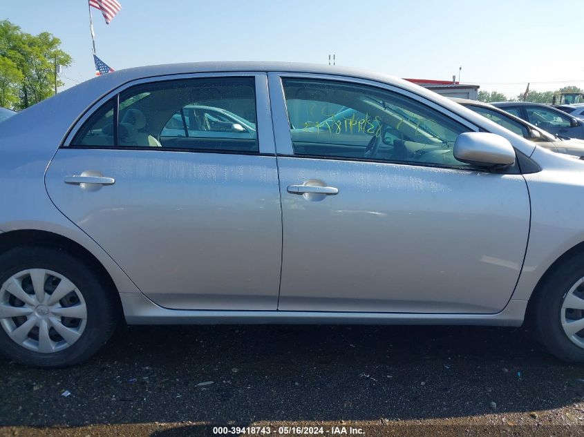 2010 Toyota Corolla Le VIN: 1NXBU4EE5AZ264250 Lot: 39418743