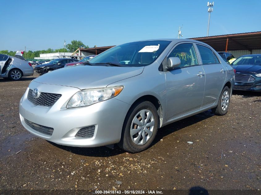 2010 Toyota Corolla Le VIN: 1NXBU4EE5AZ264250 Lot: 39418743