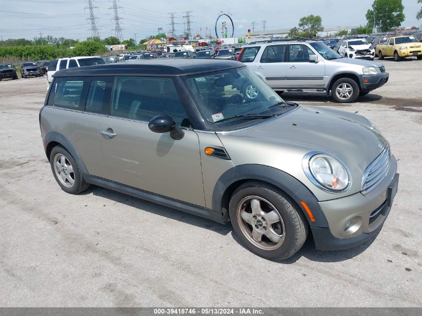 2011 Mini Cooper Clubman VIN: WMWZF3C56BTX81992 Lot: 39418746