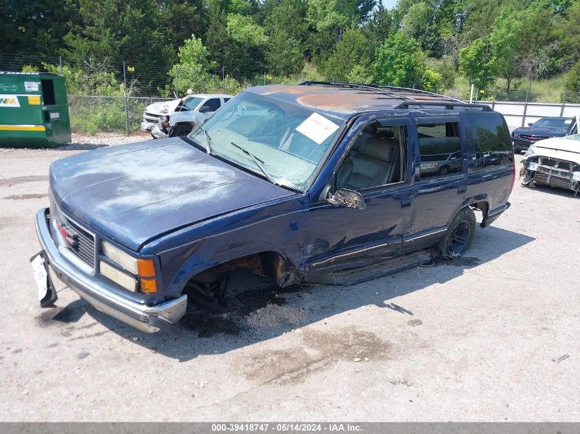 1999 GMC Yukon Sle VIN: 1GKEC13R0XJ746115 Lot: 39418747