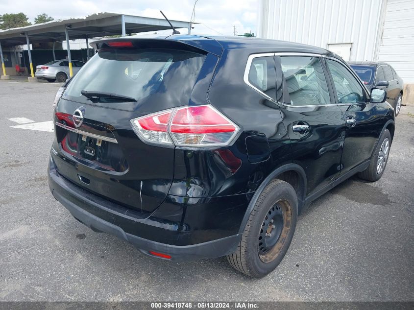 2015 Nissan Rogue S VIN: KNMAT2MT1FP516296 Lot: 39418748