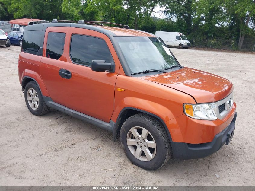 2011 Honda Element Ex VIN: 5J6YH2H71BL001727 Lot: 39418756