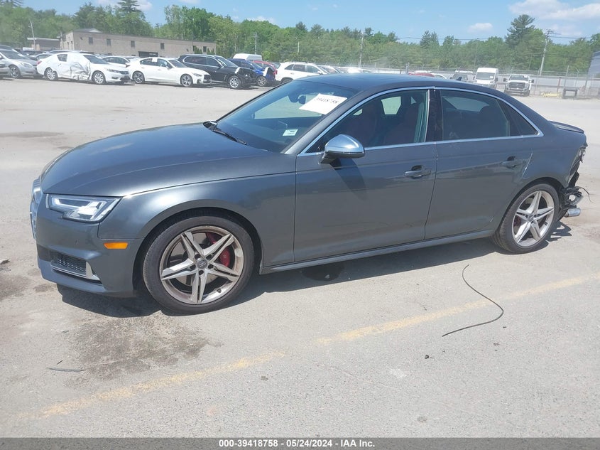 2018 AUDI S4 3.0T PREMIUM PLUS - WAUB4AF49JA121440