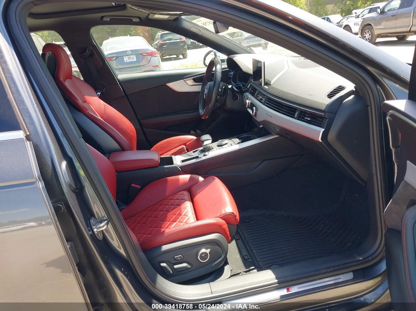 2018 AUDI S4 3.0T PREMIUM PLUS - WAUB4AF49JA121440