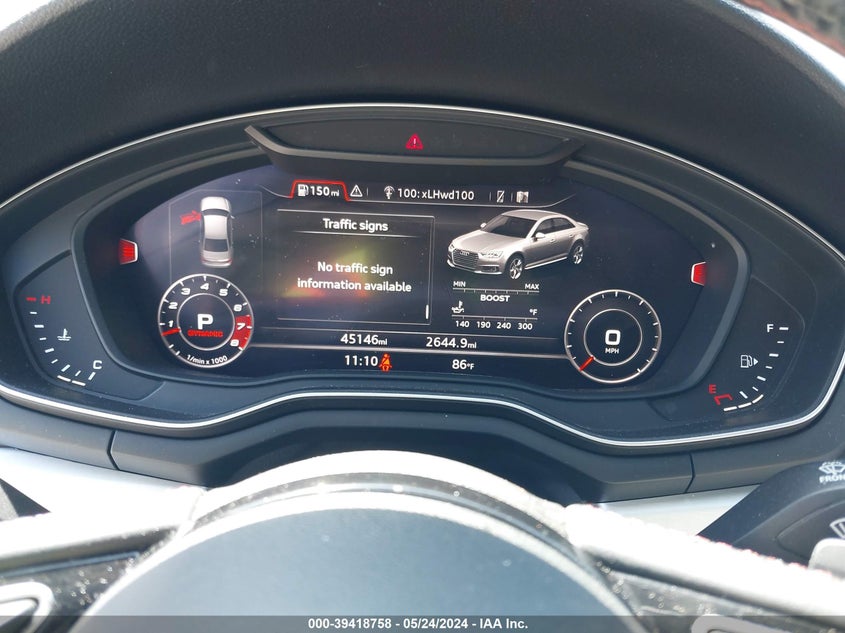 2018 AUDI S4 3.0T PREMIUM PLUS - WAUB4AF49JA121440