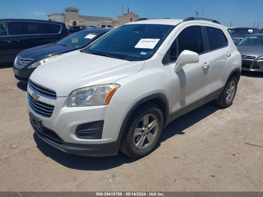 2015 Chevrolet Trax Lt VIN: KL7CJLSB2FB252935 Lot: 39418759