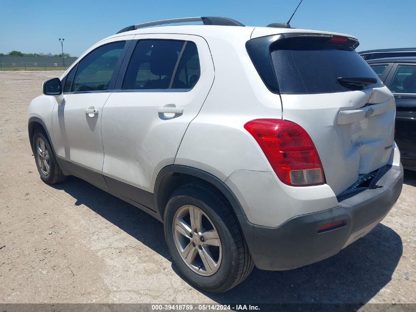 2015 Chevrolet Trax Lt VIN: KL7CJLSB2FB252935 Lot: 39418759