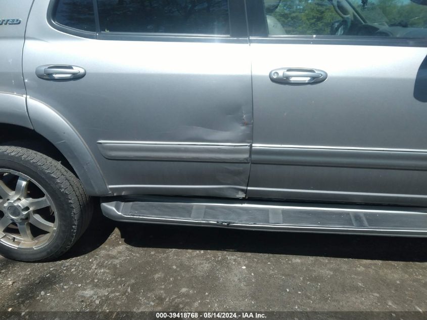 2001 Toyota Sequoia Limited V8 VIN: 5TDBT48A91S008651 Lot: 39418768