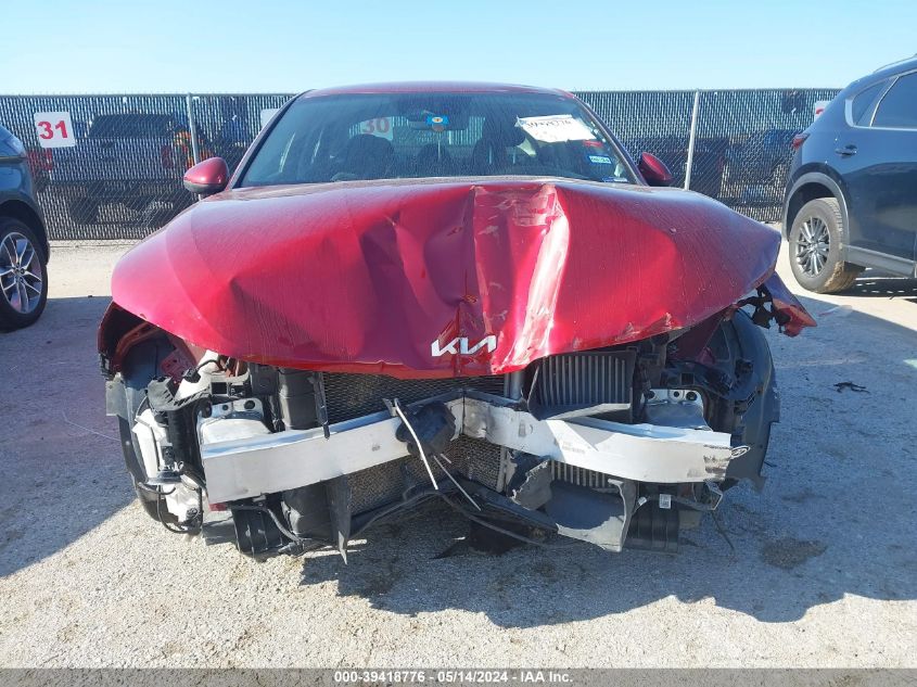 2022 Kia K5 Lx VIN: 5XXG24J29NG088469 Lot: 39418776