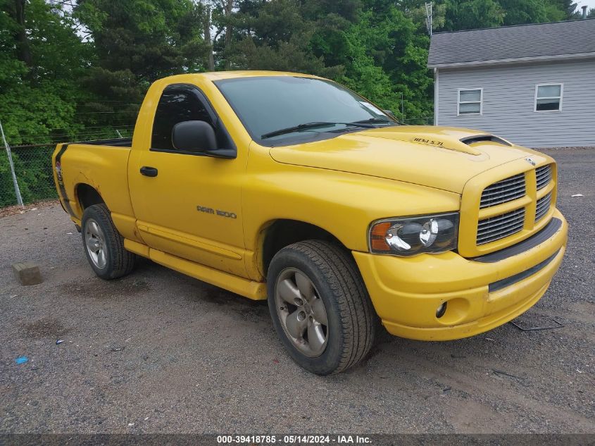 2005 Dodge Ram 1500 Slt/Laramie VIN: 1D7HU16D85J518596 Lot: 39418785