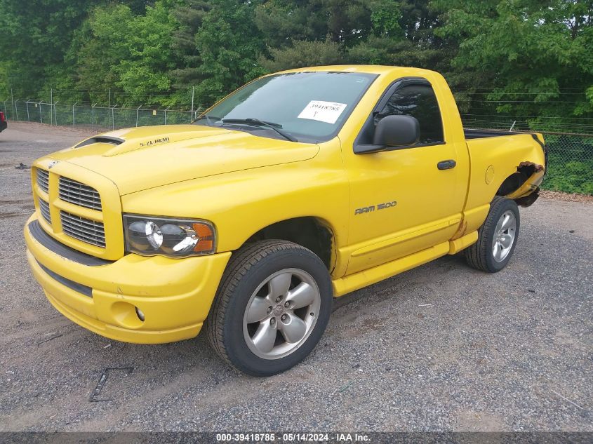 2005 Dodge Ram 1500 Slt/Laramie VIN: 1D7HU16D85J518596 Lot: 39418785