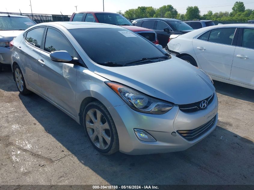 2012 Hyundai Elantra Limited (Ulsan Plant) VIN: KMHDH4AE9CU355124 Lot: 39418788