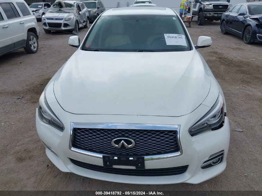 2017 Infiniti Q50 3.0T Signature Edition VIN: JN1EV7AR4HM838861 Lot: 39418792