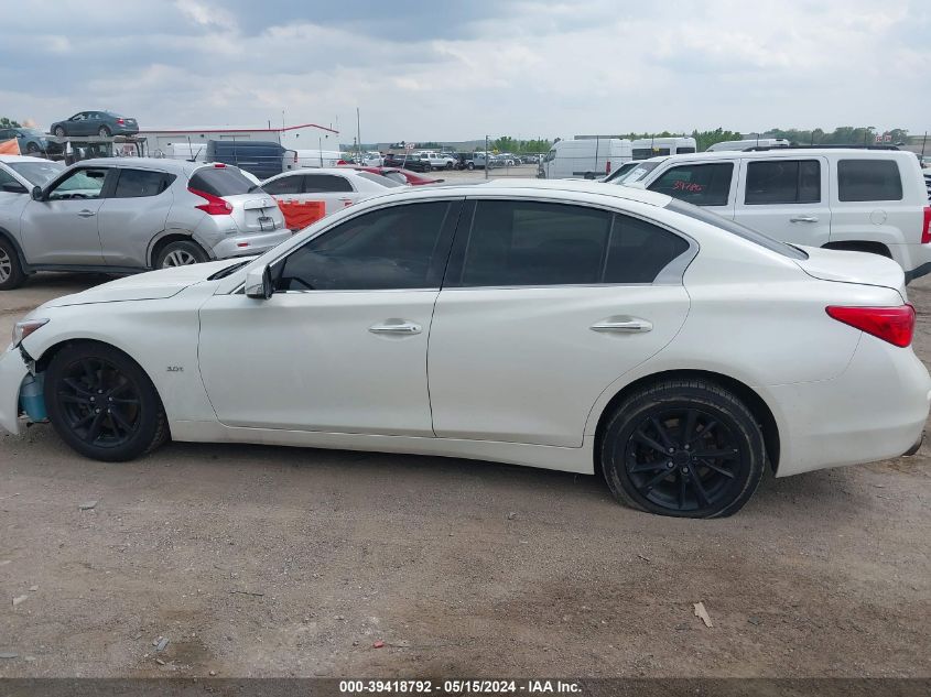 2017 Infiniti Q50 3.0T Signature Edition VIN: JN1EV7AR4HM838861 Lot: 39418792